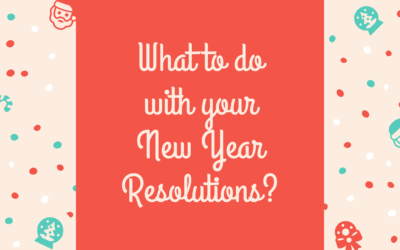 What to do with new year resolutions?